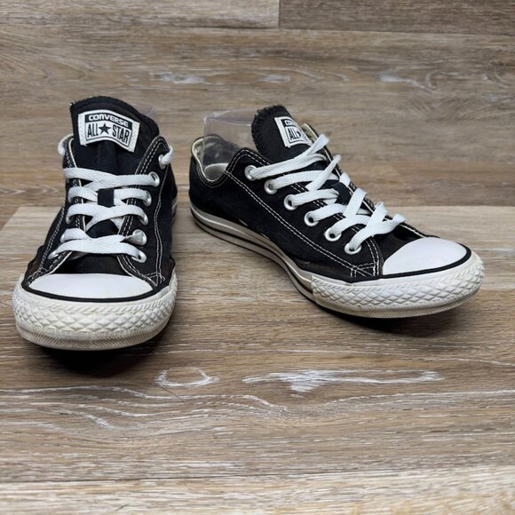Converse Chuck Taylor All Star Black Canvas Sneakers Women's Size 9/Men's 7 - Picture 6 of 7